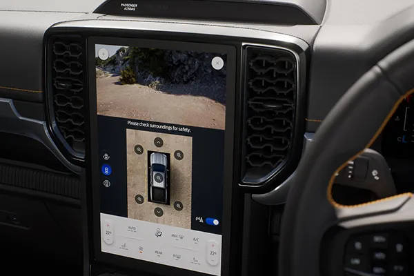 Die 360 Grad Kamera im neuen Ford Ranger